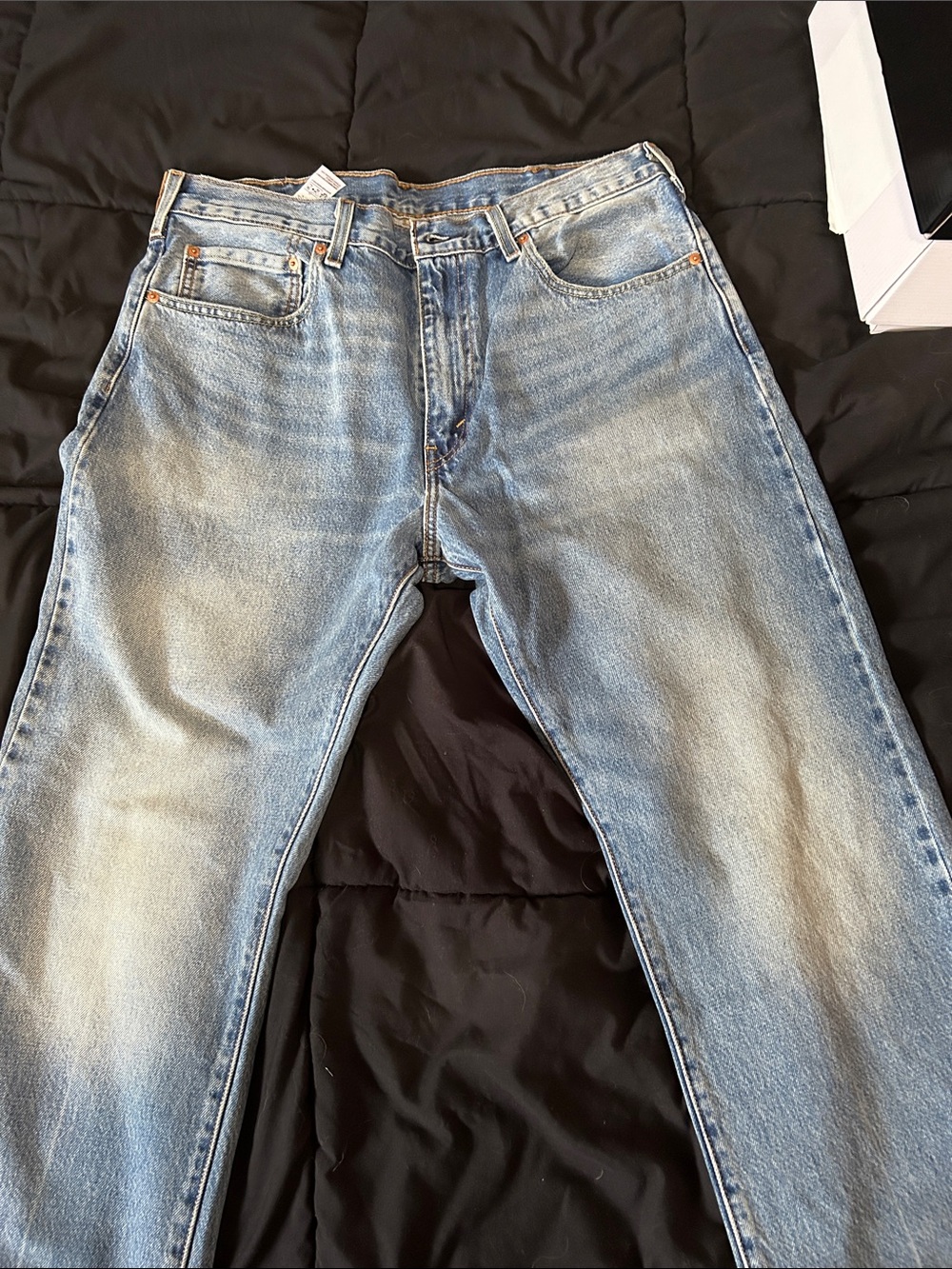 Levi's Men's Light Blue Straight Jeans